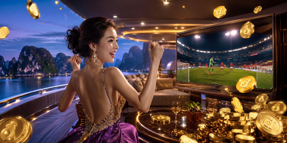 Người chơi tại Hạ Long Bay trải nghiệm cá cược trực tuyến trên thiết bị di động bên bờ biển