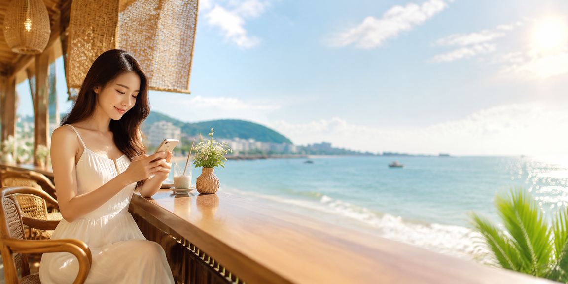 Người dùng tại Vũng Tàu trải nghiệm casino trên điện thoại di động với nón lá truyền thống